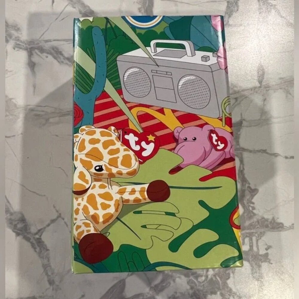 McDonald’s Canada Exclusive Collector’s Glass Ty Beanie Babies NEW SEALED